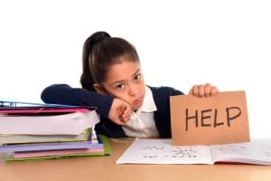 END The Homework Battle, Permanently 1 Parent and child working together on homework