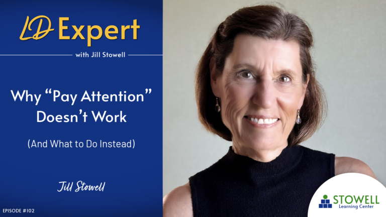 Why "Pay Attention" Doesn't Work (And What to Do Instead) - Jill Stowell