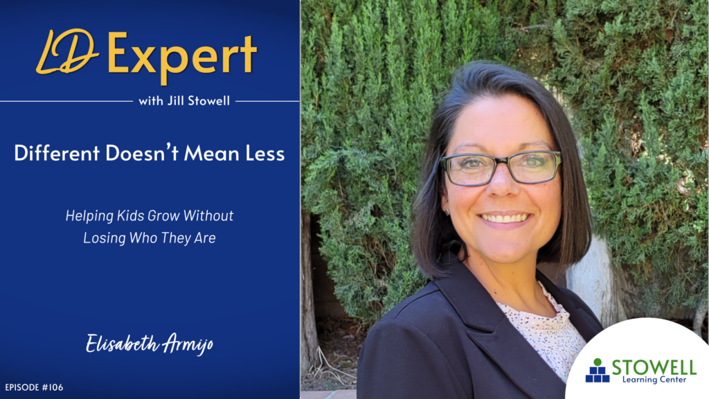 Different Doesn't Mean Less: Helping Kids Grow Without Losing Who They Are - Elisabeth Armijo