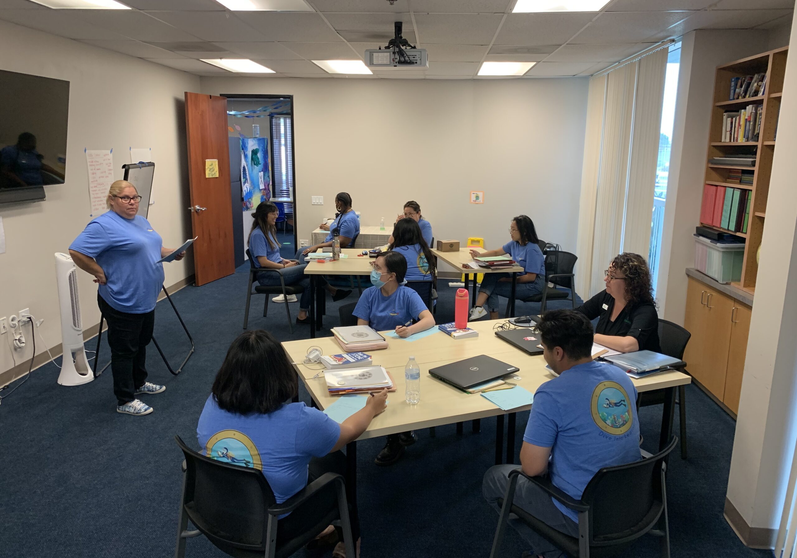 Chino center summer staff meeting